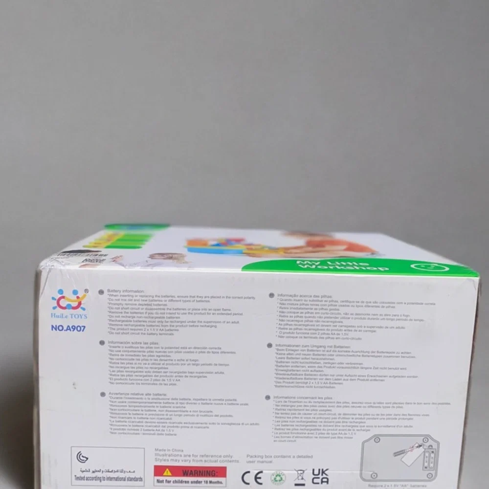 Hola My Little Workshop Toy Set - Multicolor NIB